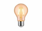 Paulmann Lampe E27 1.1W, Orange, Energieeffizienzklasse EnEV 2020