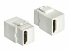 DeLock Keystone-Modul HDMI Typ-A Weiss, Modultyp: Keystone