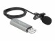 DeLock Mikrofon USB Krawatten/Lavier