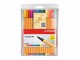 STABILO Fineliner point 88 15 Stück, Mehrfarbig, Set