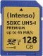 INTENSO   SDXC Card PREMIUM        128GB - 3421491   UHS-I