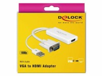 DeLock - Video / audio adaptor - USB, DB-15