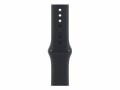 Apple Sport Band 45 mm Mitternacht XL, Farbe: Schwarz