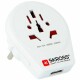 SKROSS    Country Travel Adapter - 1.500266  World to EU with USB     white