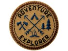 Mono-Quick Aufbügelbild Adventure Explorer 1 Stück, Breite: 5.3 cm