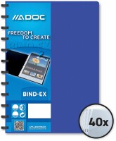 ADOC Sichtbuch A4 5842.400 blau, Ausverkauft
