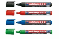 EDDING Boardmarker 360 1.5-3mm 360-E4 4 Farben ass., Kein