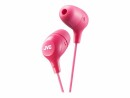 JVC In-Ear-Kopfhörer HA-FX38 ? Pink, Detailfarbe: Pink