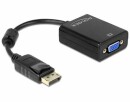 DeLock Adapter Displayport - VGA Schwarz, Kabeltyp: Adapter