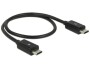 DeLock USB-OTG-Kabel Powershare Micro-USB B - Micro-USB B 0.3