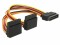 Bild 5 DeLock Y-Stromkabel SATA - 2x SATA 15 cm, gewinkelt
