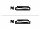DeLock Kabel gewinkelt links HDMI - HDMI, 2 m