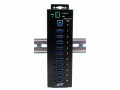 EXSYS USB-Hub EX-1510HMVS, Stromversorgung: Terminal Block