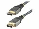 STARTECH .com 6ft (2m) VESA Certified DisplayPort 1.4 Cable, 8K