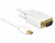 DeLock Kabel Mini-DisplayPort - VGA, 1 m, Kabeltyp