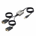 STARTECH 2-Port USB Serial Adapter USB TO DUAL DB9 RS232