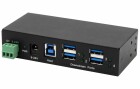EXSYS USB-Hub EX-11244HMS, Stromversorgung: Netzteil, Anzahl