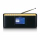 Lenco DAB+ Radio PDR-045 Bambus/Schwarz, Radio Tuner: FM, DAB+