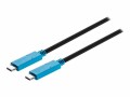 Kensington - USB-Kabel - USB-C (M) zu USB-C (M) - 1 m - 4K Unterstützung