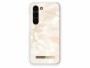 Ideal of Sweden Back Cover Rose Pearl Marble Galaxy S23+, Fallsicher