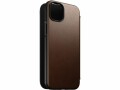 Nomad Book Cover Modern Leather Folio iPhone 14 Plus