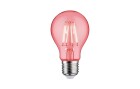 Paulmann Lampe E27 1.3W, Rot, Energieeffizienzklasse EnEV 2020