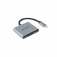 DICOTA USB-C Portable 4-in-1 Docking Station, 4K, HDMI, PD 100W
