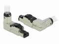 DeLock Stecker RJ45 Cat.6A Feldkonfektion, 1 Stück, werkzeugfrei