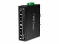 TRENDNET TI-E80 - Switch - unmanaged - 8 x