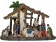 Star Trading Krippe Nativity mit Beleuchtung, Detailmaterial