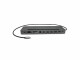 Image 2 I-Tec - USB-C Metal Ergonomic 4K 3x Display Docking Station + Power Delivery