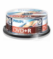 Philips DVD+R Spindle 4.7GB 5212 25 Pcs 