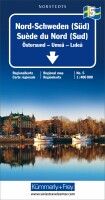 KÜMMERLY+FREY Strassenkarte 3-259-01812- Nord-Schweden (Süd) 1:400 000