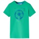 vidaXL , Material: 100 % Baumwolle, Farbe: Grün, Aufdruck: Fußball