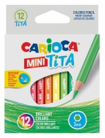 CARIOCA Farbstift Mini Tita 3mm 42323 12 Stück, Kein