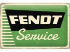 Nostalgic Art Schild Fendt Service 20 x 30 cm, Metall