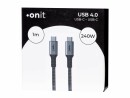 onit USB4-Kabel Premium USB C - USB C 1