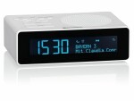 Roadstar Radiowecker CLR-290D+ Weiss, Radio Tuner: FM, DAB+