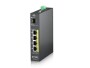 ZyXEL PoE+ Switch RGS100-5P 5 Port, SFP Anschlüsse: 1