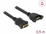 DeLock Verlängerungskabel zum Einbau, 4K 30Hz HDMI - HDMI