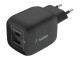 BELKIN USB-Wandladegerät BoostCharge Pro, Ladeport Output: 2x