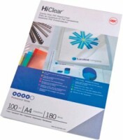 GBC Folie PVC 0,18mm A4 CE011880E Hiclear 100 Stück
