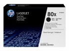 HP Toner Nr. 80X (CF280XD) - Black (2er-Pack)