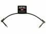 Ernie Ball Patch-Kabel 6408 Flat Ribbon ? 0.15 m, Schwarz