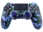 FR-TEC Schutzhülle PS4 Silicone Skin + Grips Camo Navy