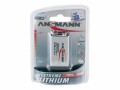 ANSMANN Extreme Lithium 9-V-Block - Batterie 9V - Li