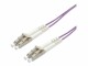 Roline LWL-Patchkabel duplex, 50/125µm OM4, LC/LC, Low-Loss, violett