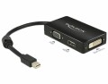 DeLock Multiadapter Mini-DisplayPort - HDMI/DVI-D/VGA, Kabeltyp