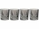 Leonardo Whiskyglas Capri 220 ml, 4 Stück, Grau, Material