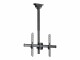 StarTech.com - Ceiling TV Mount - 1.8' to 3' Short Pole - Full Motion - Supports Displays 32" to 75" - For VESA Mount Compatible TVs (FPCEILPTBSP)